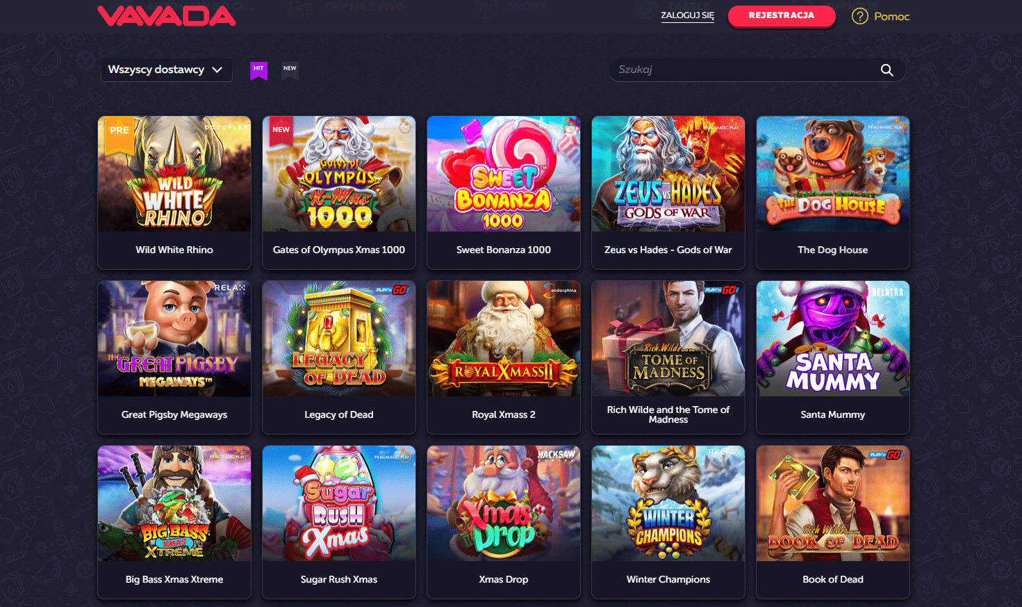 Najlepsze Gry Kasynowe za Darmo przez Internet dla Polaków: Vavada Polska